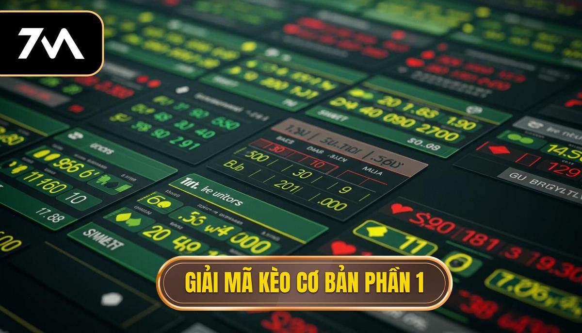 Phần 1_ Giải Mã Các Loại Kèo Cơ Bản Trong Bảng Cược
