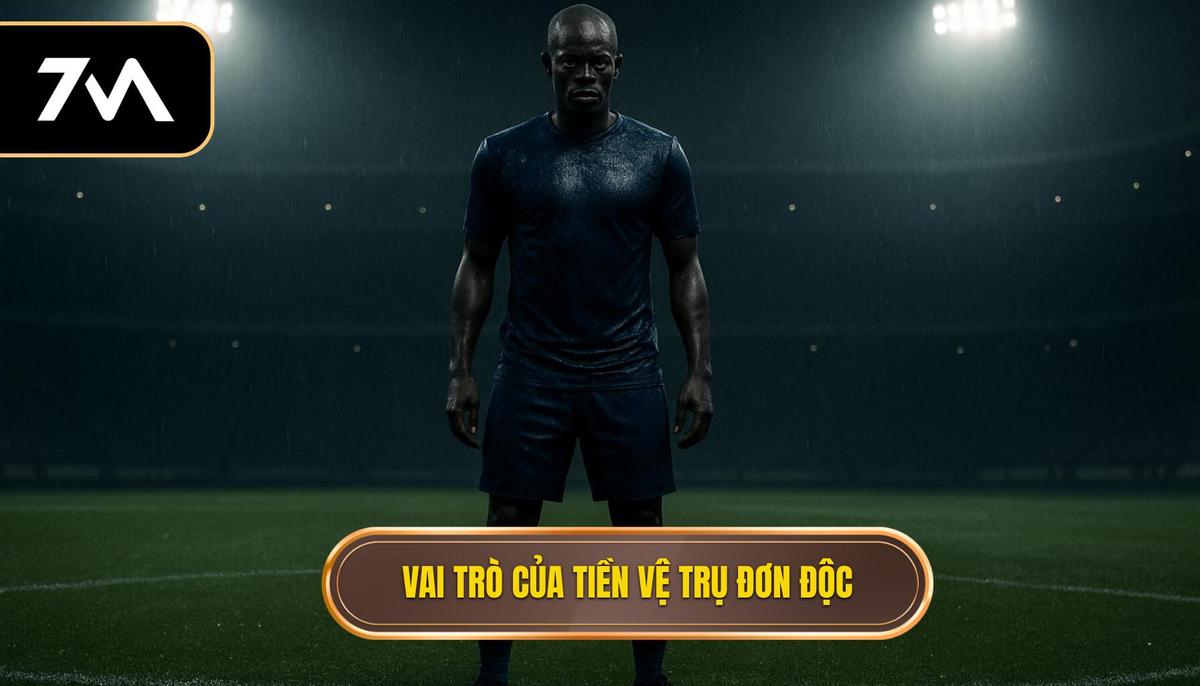 Vai Trò Quyết Định Của Tiền Vệ Trụ Đơn Độc (The Single Pivot)