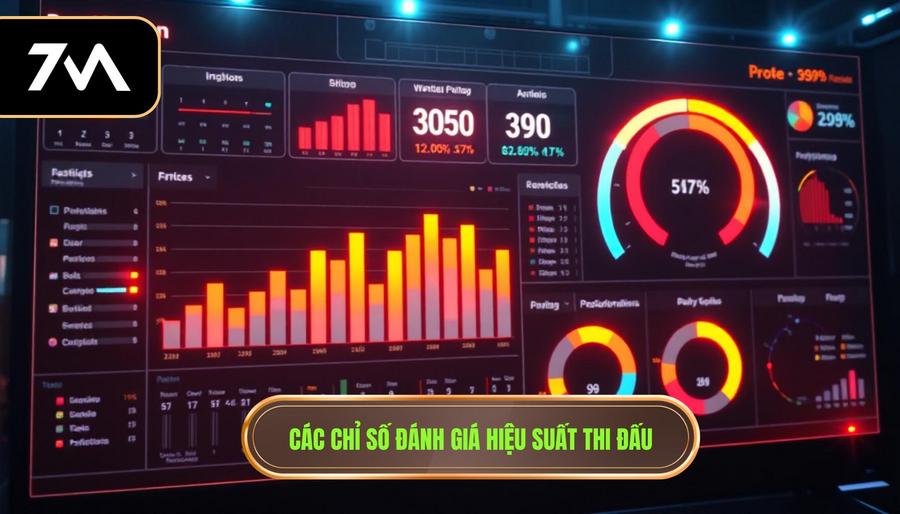 Các chỉ số quan trọng khi đánh giá hiệu suất thi đấu