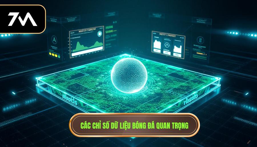 Các chỉ số dữ liệu bóng đá quan trọng
