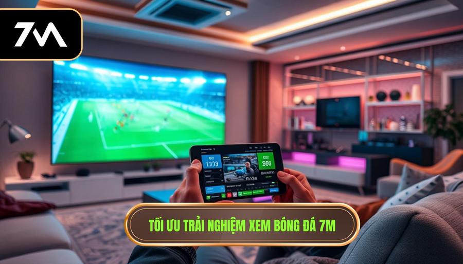 Tối ưu trải nghiệm xem bóng đá 7M